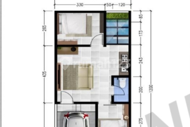Rumah Termurah Ciwastra Fasilitas Full dan bisa KPR