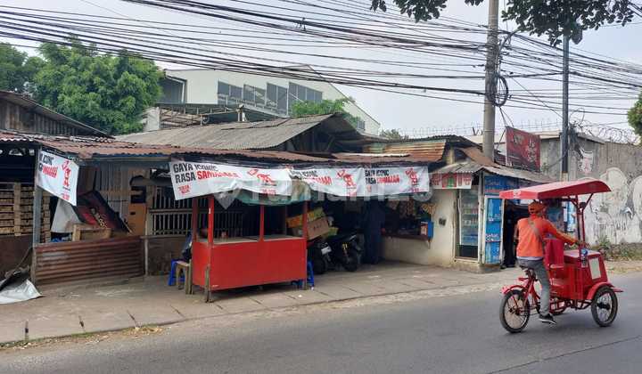 Tanah siap bangun luas 1378m jalan Kemang Sari Raya, Jati Asih