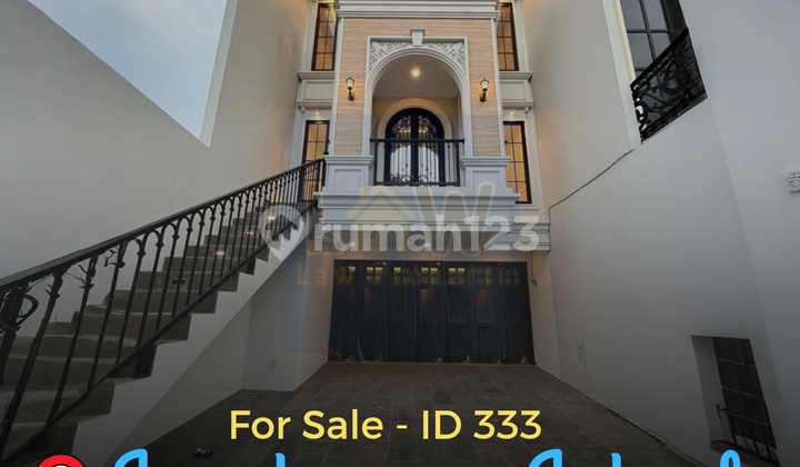 Modern Classic 3-Story House, Premium Area, Jagakarsa, South Jakarta