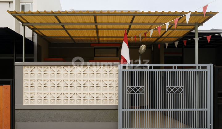 Rumah Minimalis Lingkungan Asri 1 Lantai Siap Huni (SHM) Include Pagar