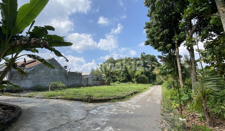 Dijual Tanah SHM Sleman Siap AJB Dekat Pasar Jangkang