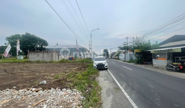 Tanah SHM Strategis Palagan Sleman Pinggir Jalan Pandowoharjo