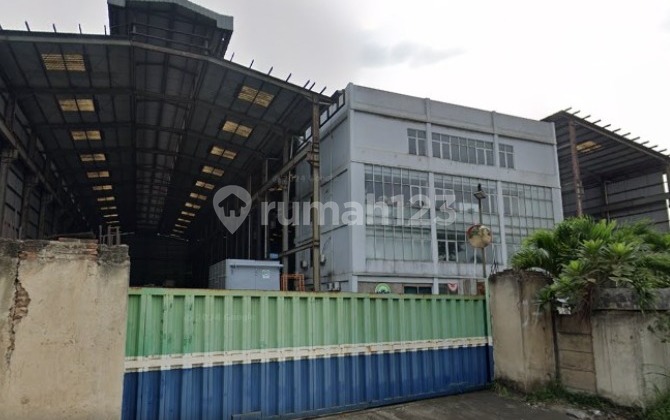 For Sale Factory Strategic Location in Balaraja Tangerang