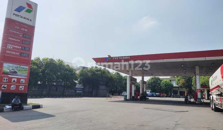 Dijual Murah! Tanah untuk Usaha (Spbu) di Jalan Logistik, Kel. Tugu Selatan, Kec. Koja, Jakarta Utara -Cash Only