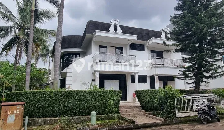 Dijual Murah Harga Turun! Rumah Lelang Mewah Hoek 2 Lantai di Cluster River Park Bintaro Sektor 8 Pondok Aren Tangerang Selatan - Cash Only