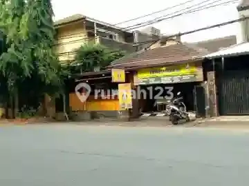 Sold Cheap! Old Auctioned Corner House, 752M2 Area, on Jl Jupiter Raya, East Ciputat, South Tangerang - Cash Only