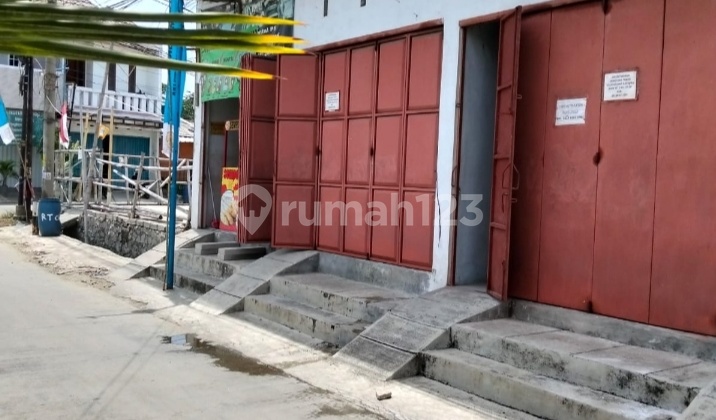 For Rent New 1-Story Shop House in Villa Gading Harapan 1 Kebalen Babelan North Bekasi