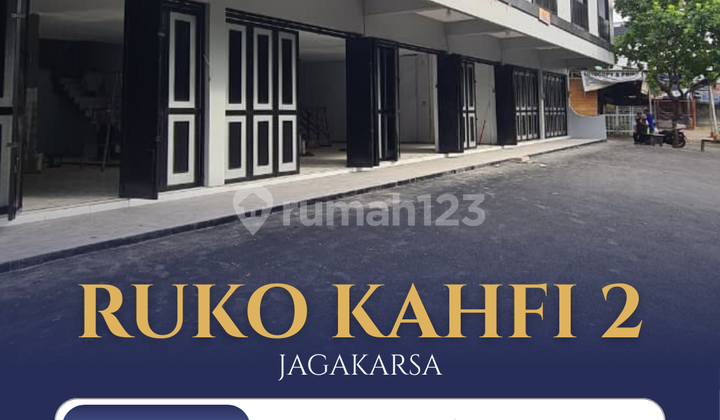 Ruko Komersil Pinggir Jalan di Kahfi2 Jagakarsa Jakarta Selatan