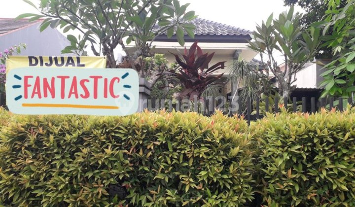 Rumah Dengan Halaman Belakang Dan Halaman Depan Luas Siap Huni Tanpa Banjir Di Kemang Raya Depok Jawa Barat 