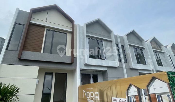 Rumah Siap Huni Lokasi Strategis 2 Lantai Murah Bebas Banjir