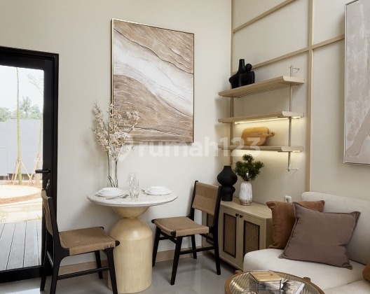 Rumah Siap Huni Harga Murah Lokasi Dekat Stasiun dan Akses Tol