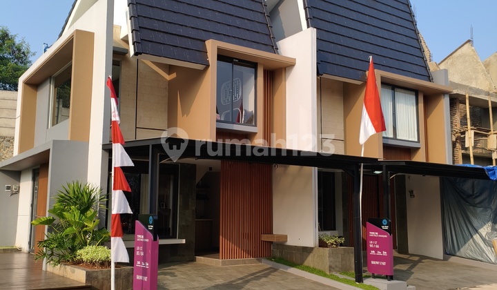 Rumah 3 Lantai Konsep Resort Ala Bali - Lb 110 Meter Di Serpong