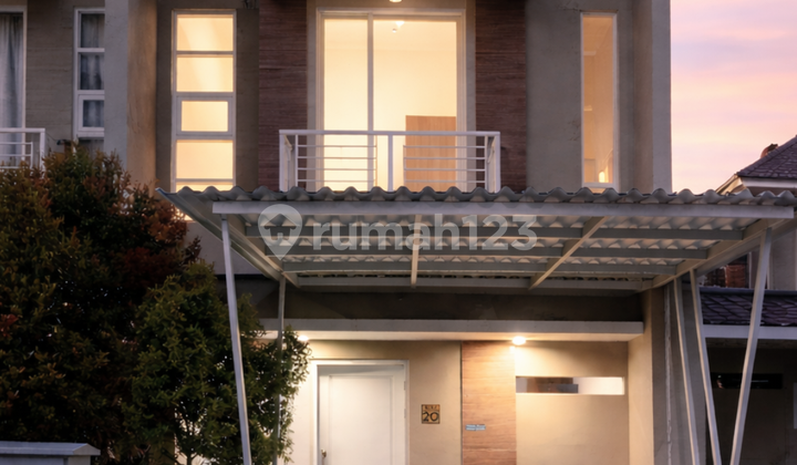 House for Sale 0% Down Payment, Starting from 600 Million IDR, Brand New, Free Fees, Jess Residence (Rome Type)