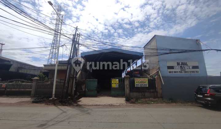 Warehouse for Sale at Jl. Logistik, Area 384M SHGB - Koja, North Jakarta