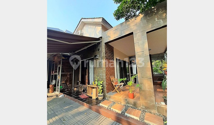 For Sale Semi Furnished House, Mahagoni Park Bintaro, South Tangerang