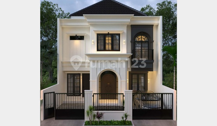 Rumah Cantik Ada Taman di Bsd City, Tangerang Selatan