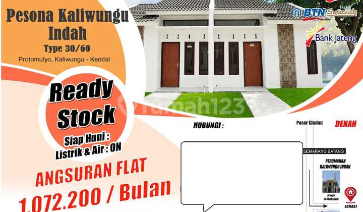 Subsidized Kaliwungu Indah House on Protomulyo Road, a Cool and Comfortable Residence 1