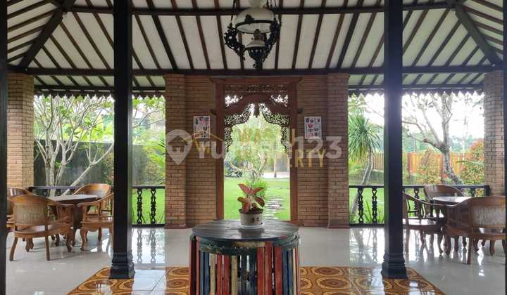 Dijual Murah Villa Cantik Tanah Luas di Pakem 2