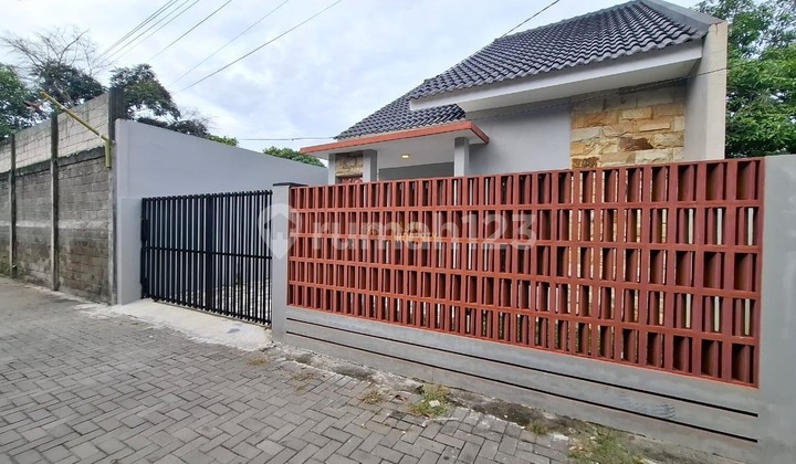 For Sale New Ready-to-Occupy Large Type House with Spacious Land near Jogja Bay in Ngemplak Sleman with SHM 2