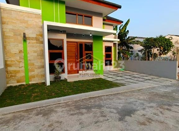 FOR SALE AFFORDABLE HOUSE UNIT 4 MINUTES FROM PASEBAN SQUARE IN RINGINHARJO BANTUL WITH CERTIFICATE 2