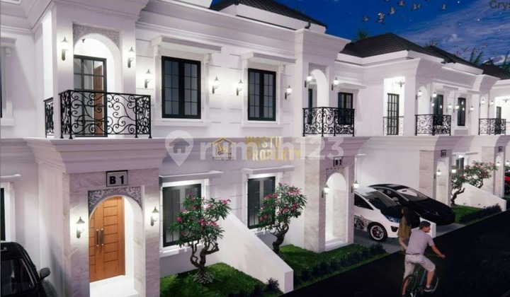  DIJUAL RUMAH 2 LANTAI AMERICAN KLASIK SHM DI PALAGAN SARIHARJO NGAGLIK SLEMAN 2
