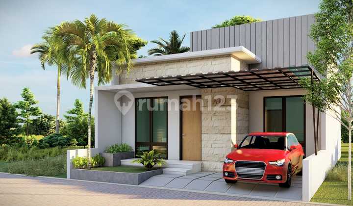 Rumah Cantik Tanah Luas Murah di Ngaglik Dekat Merapi