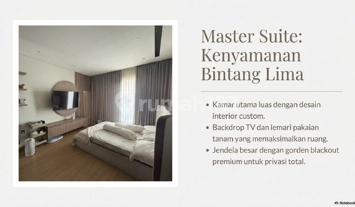 Rumah Mewah Full Fasiltas Full Furnish dengan Private Kolam Renang Konsep Private Resor di Kavling Ciherang Sukatani 2