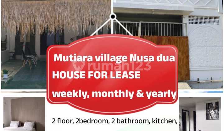 For Rent House Nusa Dua Monthly