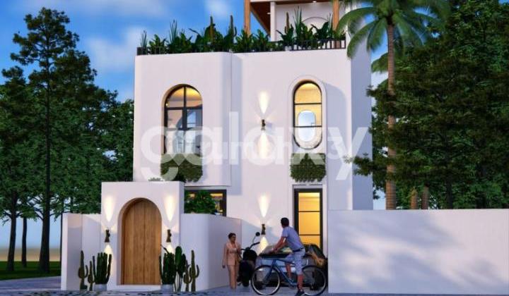 Villa Infinity Corner 2 Lantai di Taman Mumbul Benoa Badung, Bali