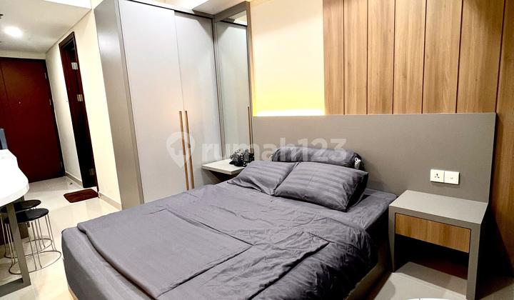 For Rent Studio Apartment Pollux Habibie Seaview Apartment A1 Well Furnished