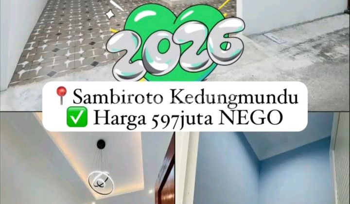 Ready-to-Occupy House Sambiroto - Tembalang 1