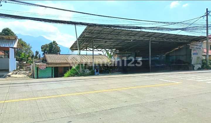 Very Strategic Land on Ciawi Main Road Near Rancamaya Below NJOP