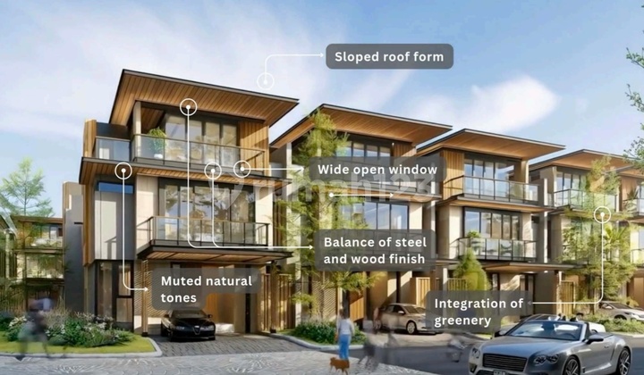 Dijual Rumah Finlandia Di Gading Serpong Rumah Bagus HGB di Gading Serpong 2