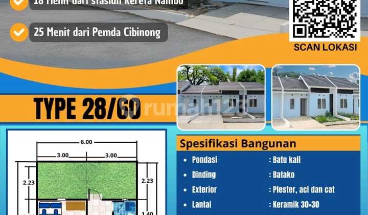 Affordable Subsidized House in Cibinong-Citeureup 2