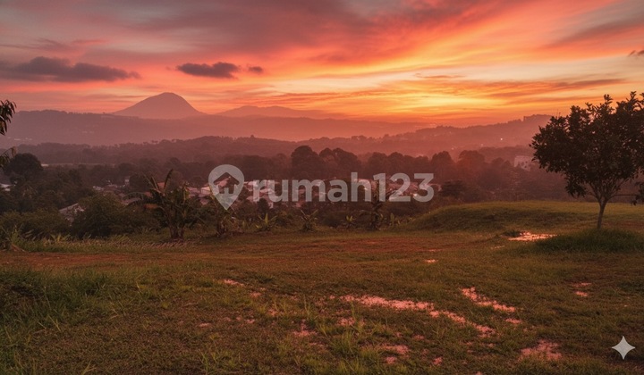 Lahan Sultan Strategis 25.400 M² View Golf Gunung Geulis Bogor