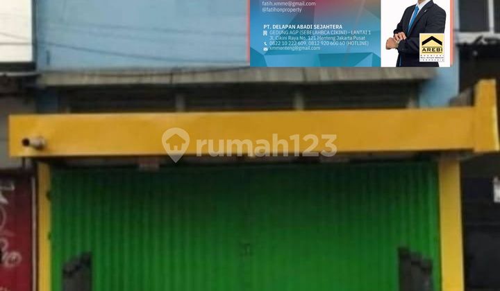 Jual Rugi Ruko Kramat Raya Senen Harga di Bawah NJOP