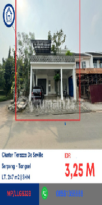 Rumah BSD Terazza De Sevilla, LT 247M2, Harga3.250m Rumah BSD Terazza De Sevilla, LT 247M2, Harga3.250m