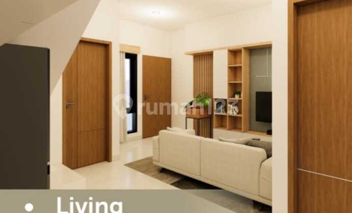 Bisa KPR, Rumah, 2 Lantai, SHM, Free BPHTB dan Free Biaya Notaris