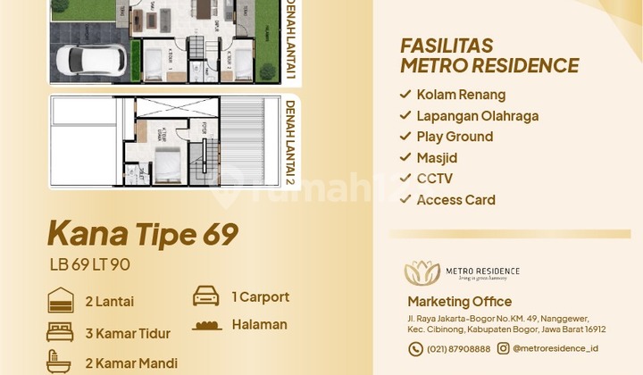 Metro Residence: Ready Stock. Main Road. Strategic Access. Last 2 Units. 2