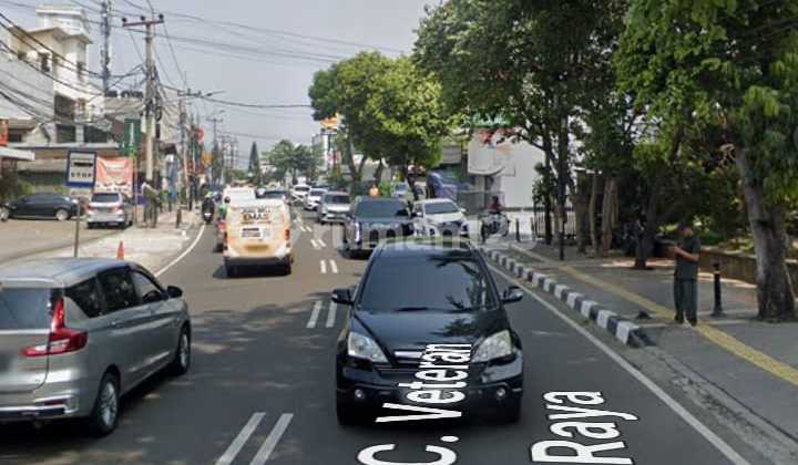 Tanah + Kios 3 Pintu 80% NJOP Shgb Dkt Pintu Toll Vetera Bintaro Jaksel