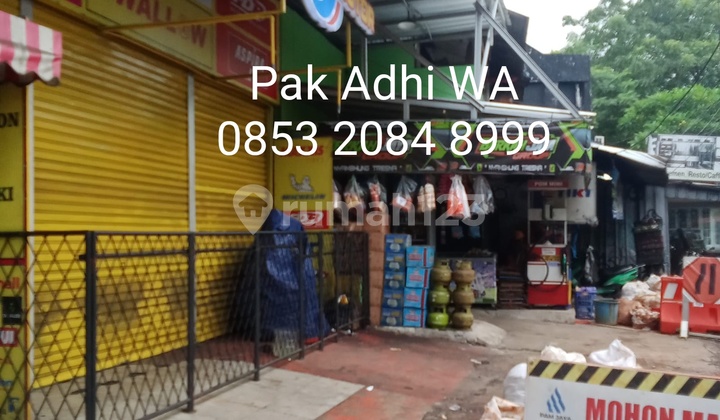 Kios 2 Pintu Super Murah AJB di Jalan Raya Kesehatan Bintaro Jaksel