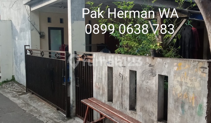 Rumah Induk + 8 Pintu Petakan Msk Mobil di Rengas Bintaro Sektor 2 Tangsel