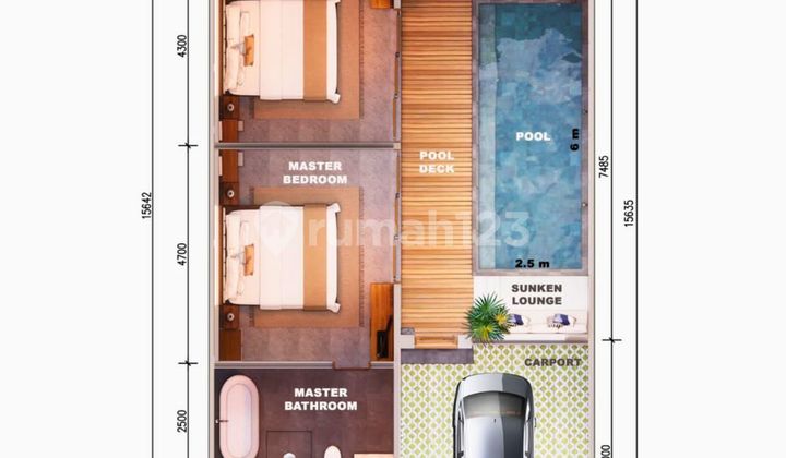 Jual Villa Baru Dekat Wista Jimbaran Badung, Bali 2