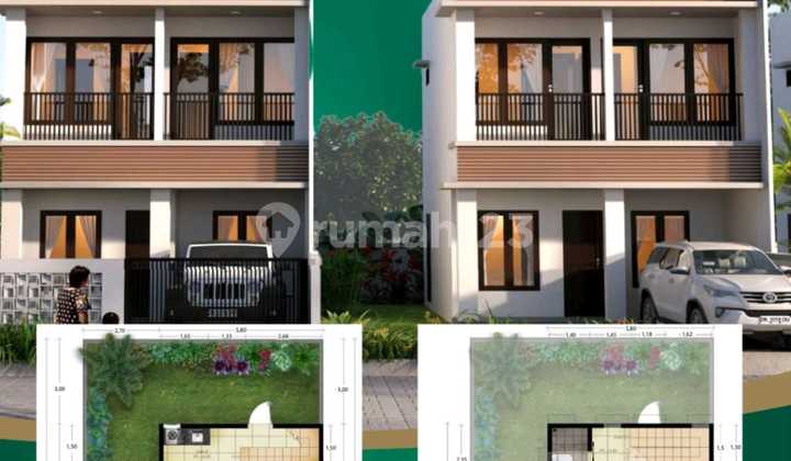 Rumah Minimalis Lantai 2 Harga Murah Di Nusa Dua 1
