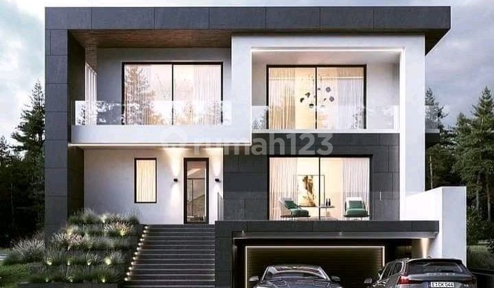 Jual Rumah Indent Pekanbaru - 2 Lantai, Kolam Renang, Dp 30% Tanpa Bank Cicil Ke Kontraktor