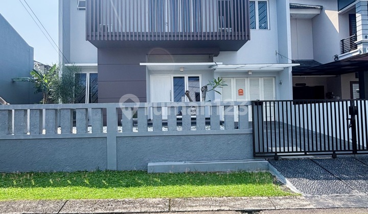 RUMAH MINIMALIS SIAP HUNI FULL FURNISH DI NUSA LOKA BSD, TANGERANG SELATAN