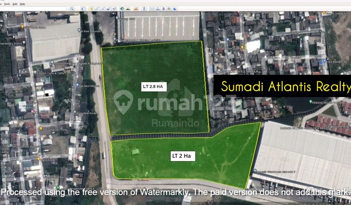 Tanah Kavling 1,8Ha-3Ha Siap Pakai di Kawasan Marunda Bekasi