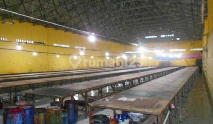 Warehouse Ex Garment For Sale in Kemang, Bogor. Near Kayumanis Toll, Ready to Operate.