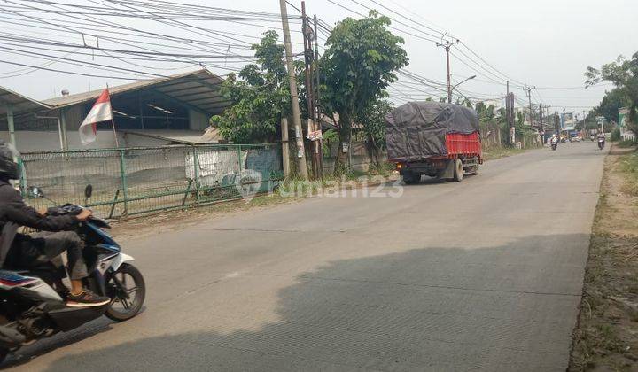 Gudang di Jalan raya Gunung Sindur 9100 m 3