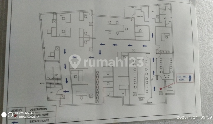 Jual Cepat Gedung Kebayoran Baru Lokasi Strategis 5